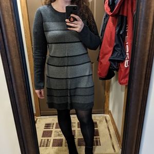 Cynthia Rowley Grey Sweater Dress L